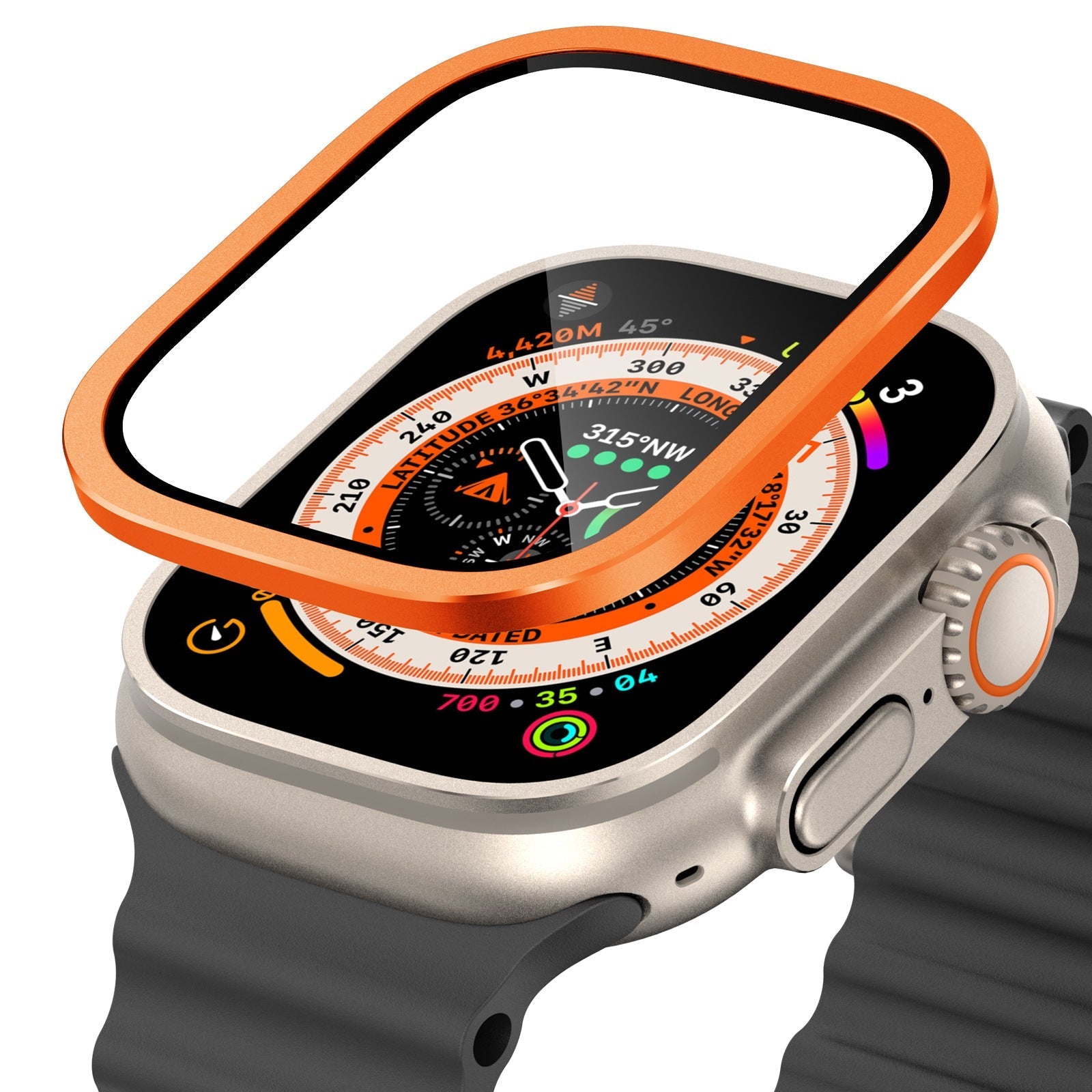 Titanium Screen Protector for Apple Watch Ultra