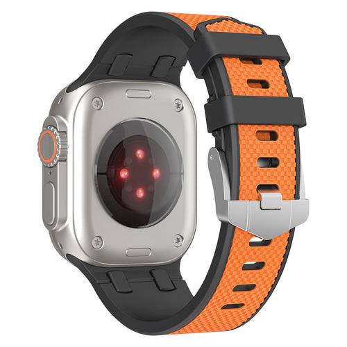 AP Dual Color Matching Silicone Band For Apple Watch