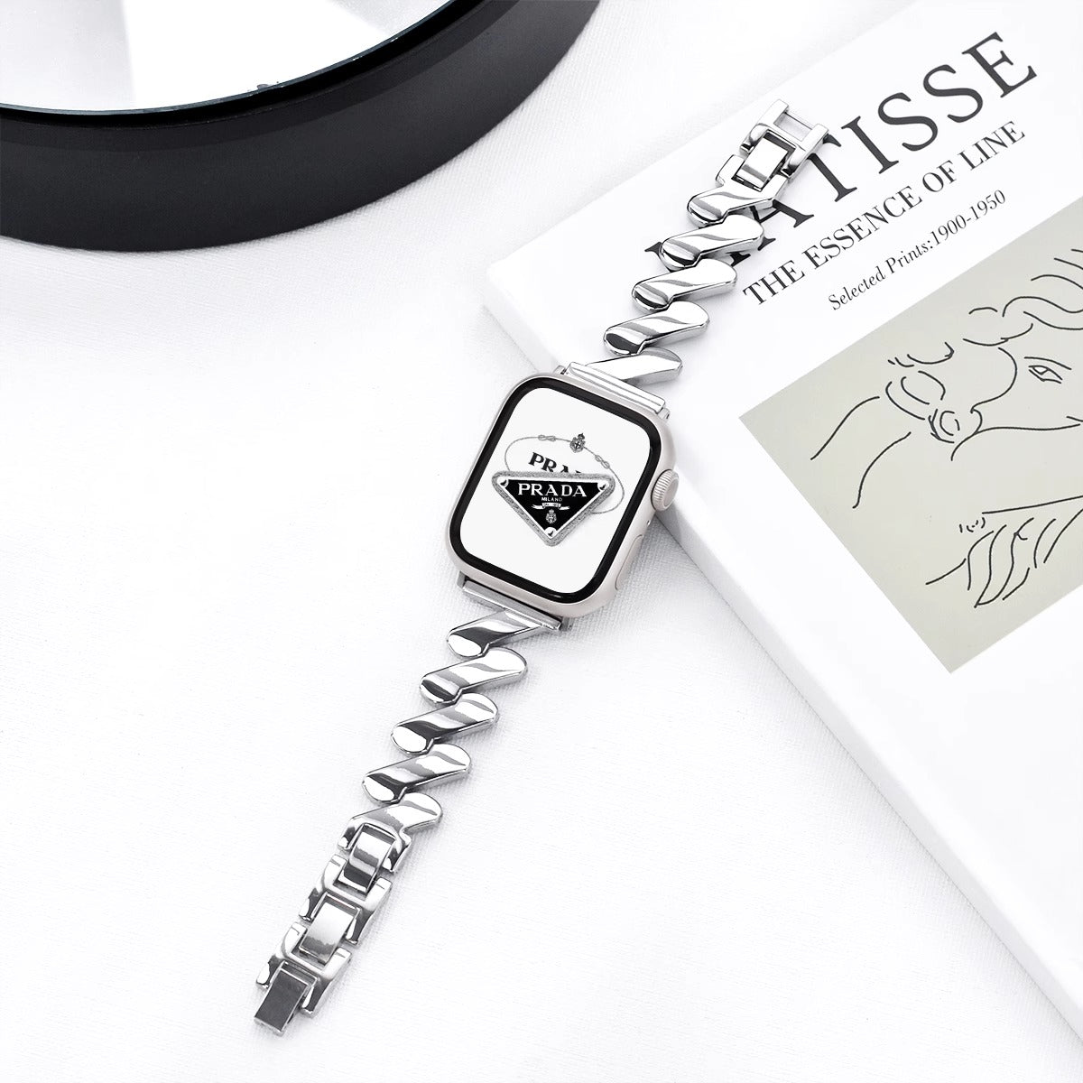 Drama Stainless Steel Apple Watch Strap