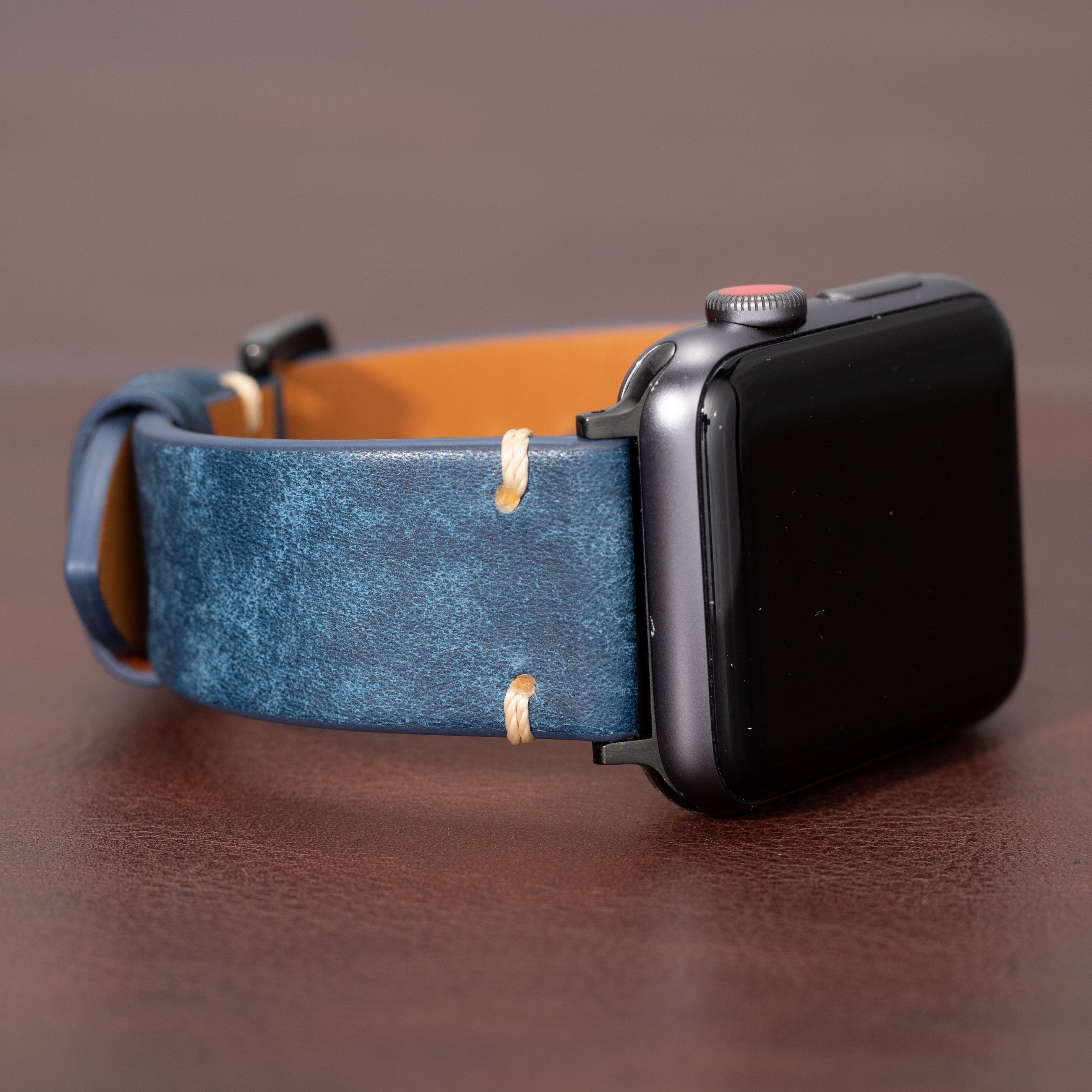 Modern Leather Band-Blue