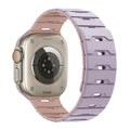 Breathable Magnetic Silicone Apple Watch Strap