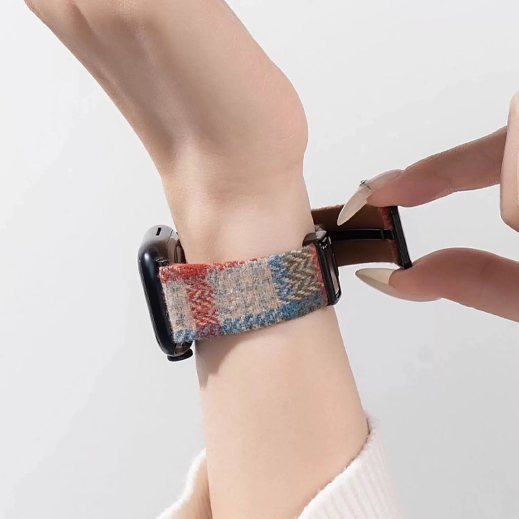Tweed Apple Watch Strap
