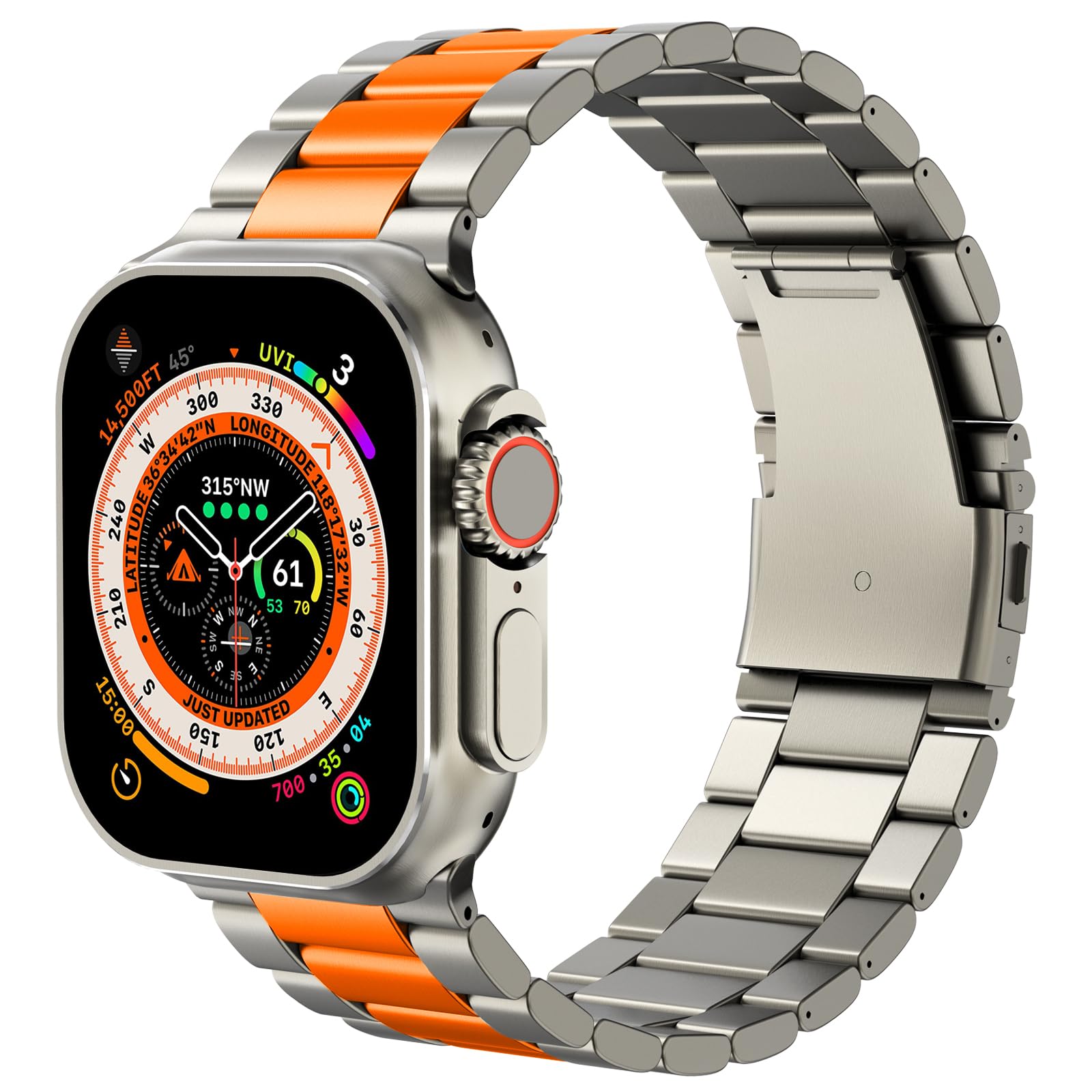 Business Titanium Watch Band