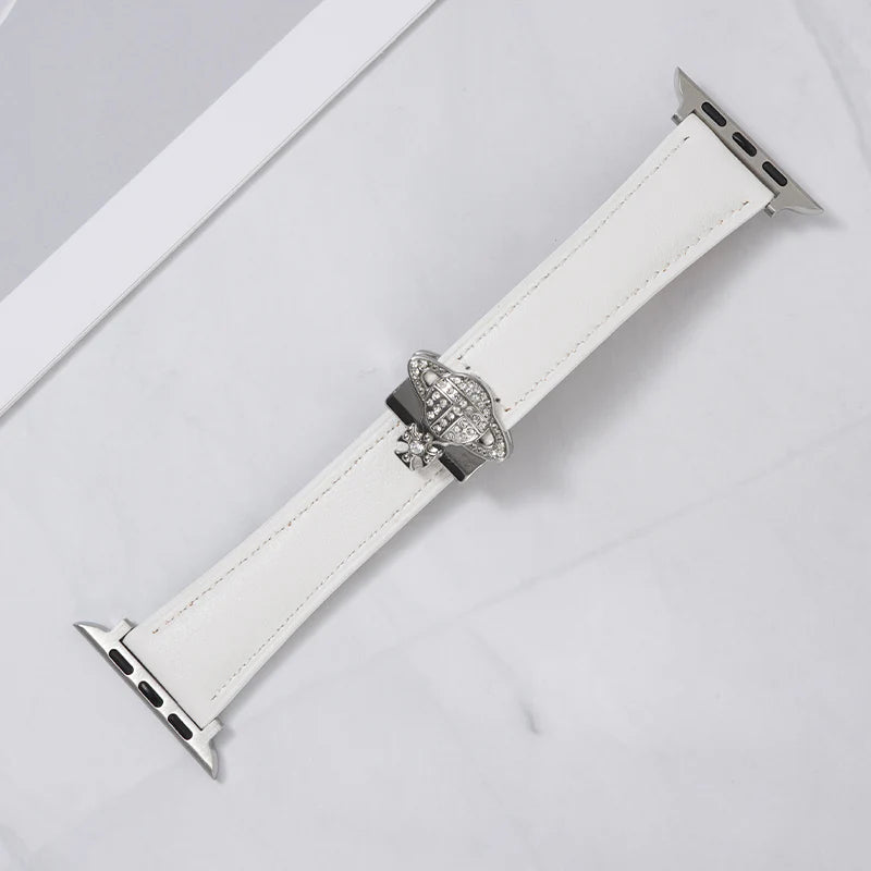 Saturn Magnetic Leather Strap