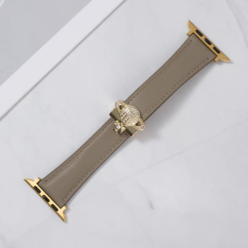 Saturn Magnetic Leather Strap