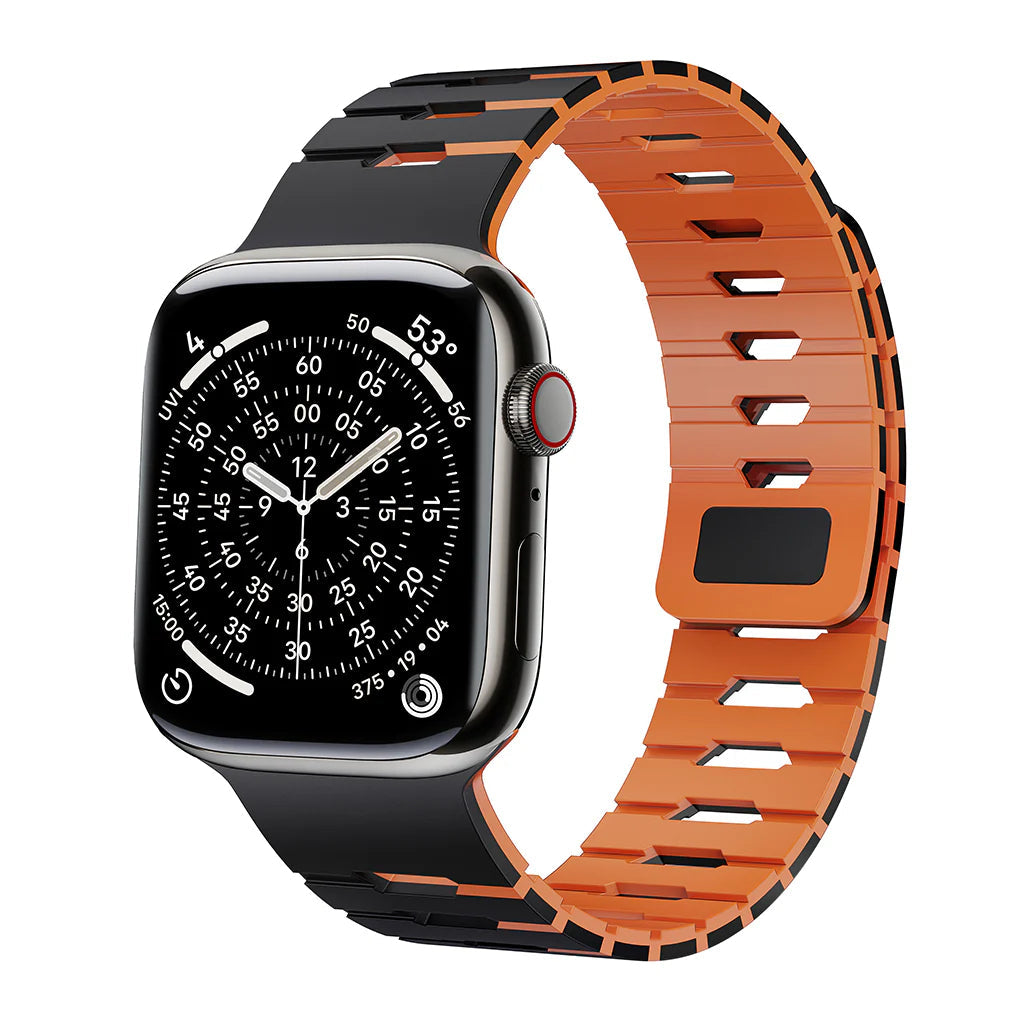 Arc™ Series: Dual-Tone Geometric Sculpted Band